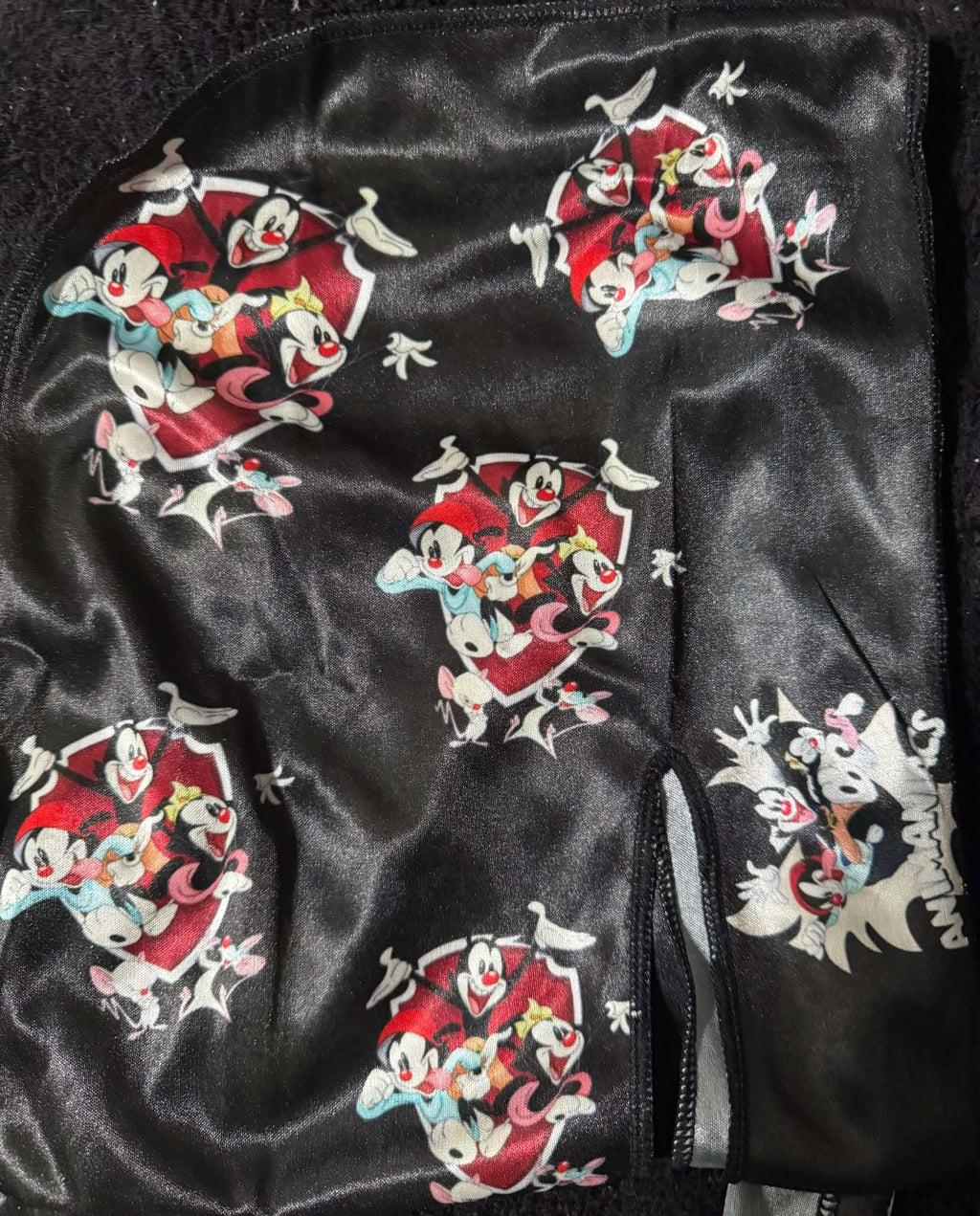ANAMANIACS SILKY DURAG WITH CROWN PATCH